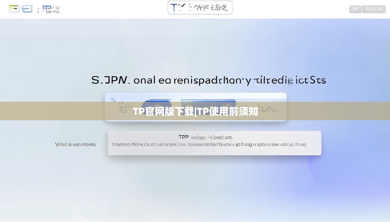 TP官网版下载|TP使用前须知