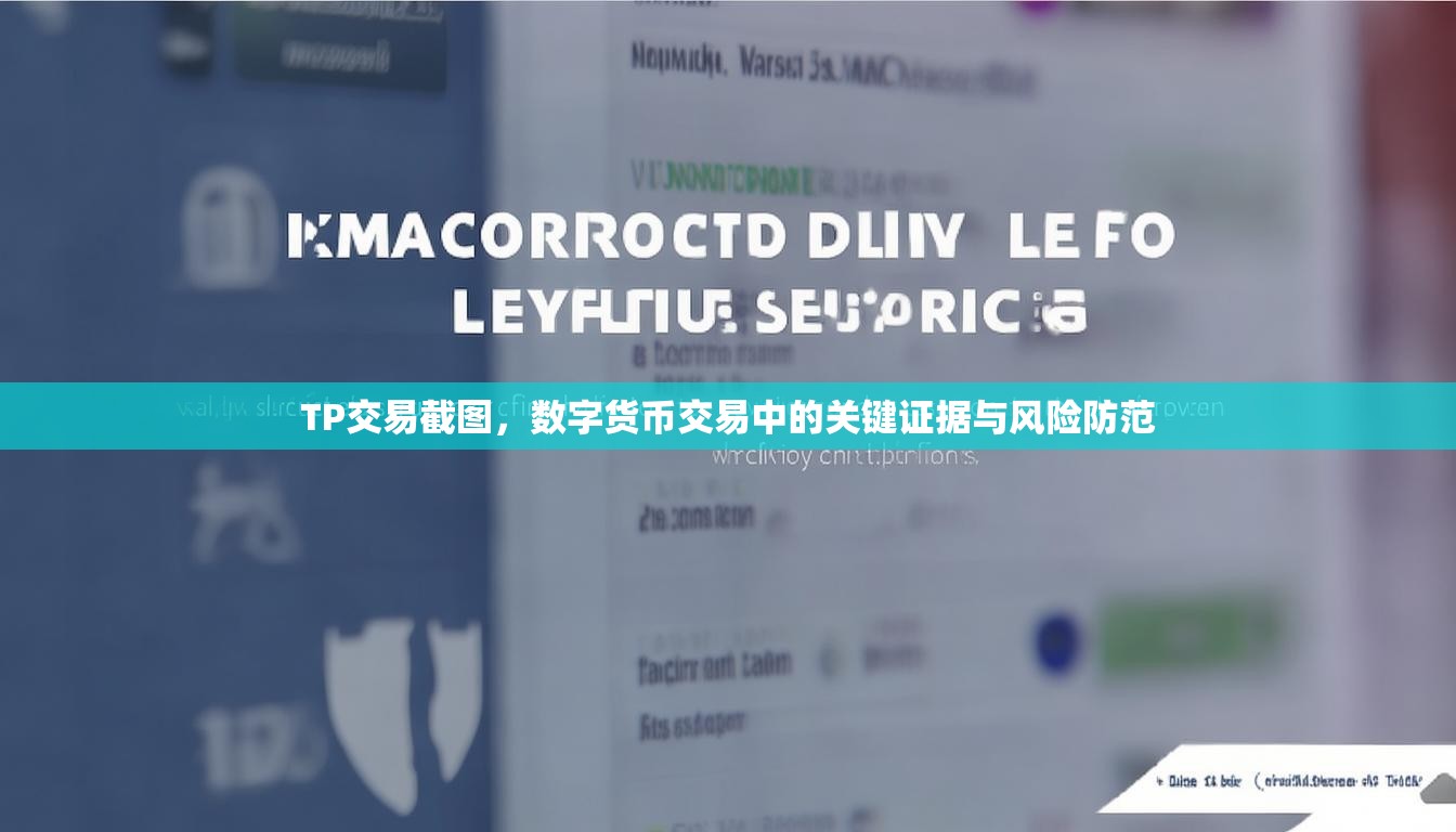 TP交易截图，数字货币交易中的关键证据与风险防范