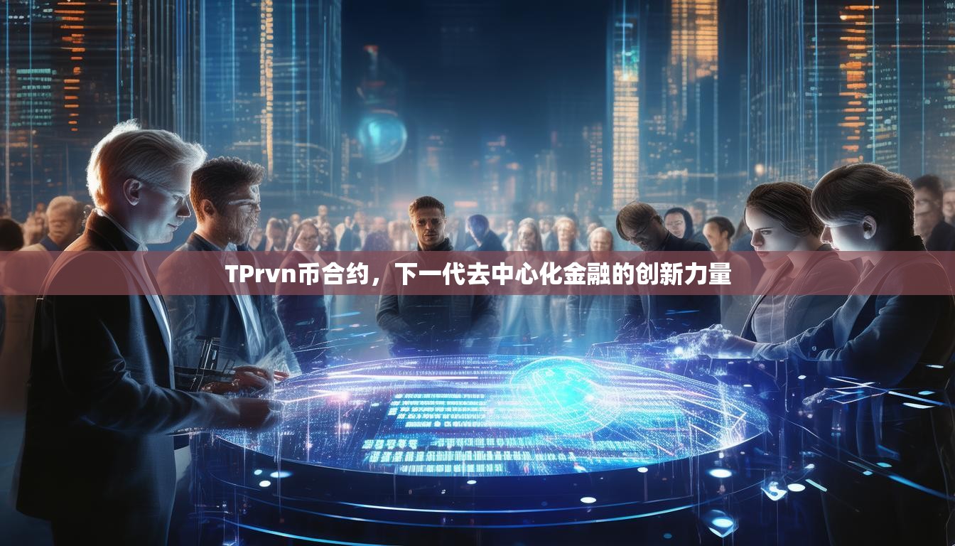 TPrvn币合约，下一代去中心化金融的创新力量