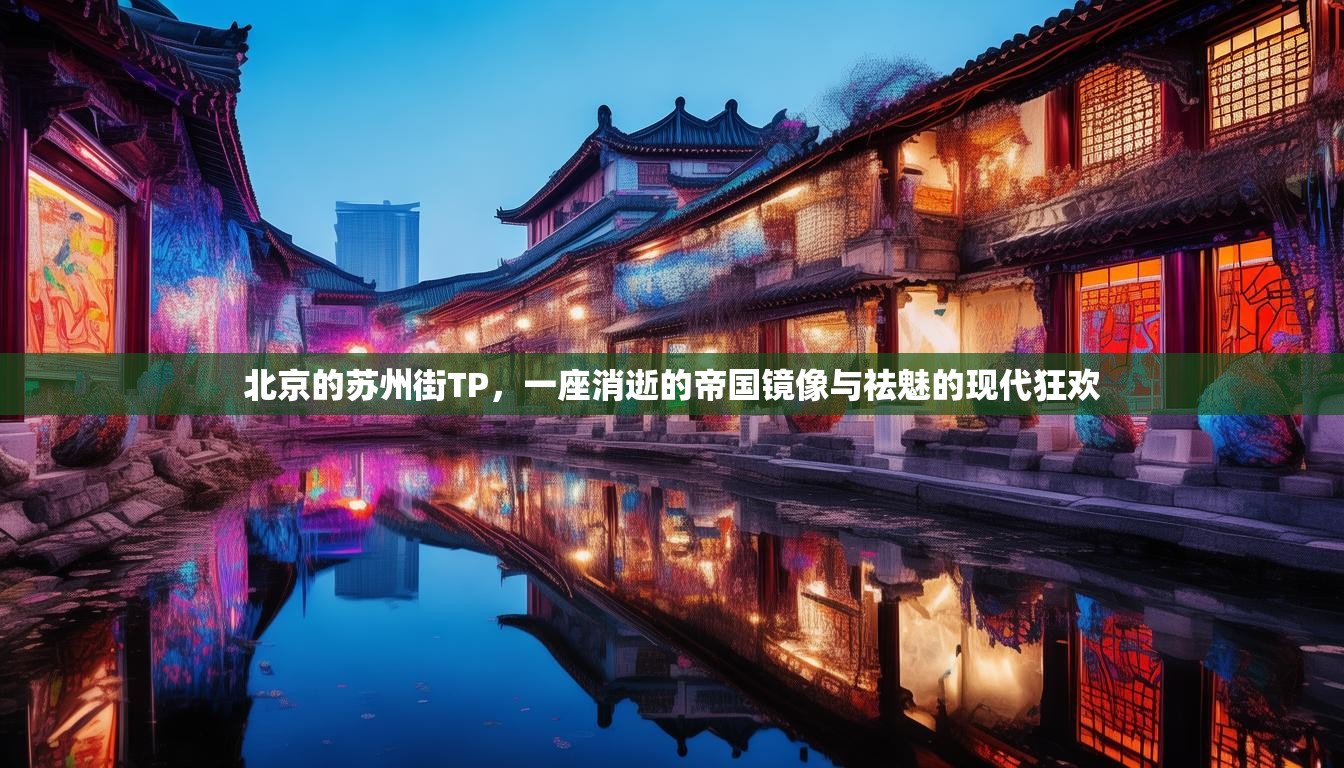 北京的苏州街TP,一座消逝的帝国镜像与祛魅的现代狂欢 北京的苏州街TP,一座消逝的帝国镜像与祛魅的现代狂欢