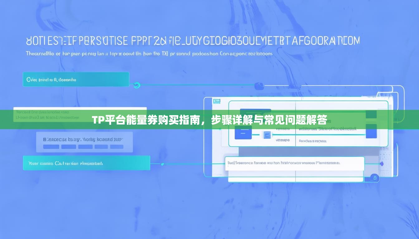 TP平台能量券购买指南，步骤详解与常见问题解答