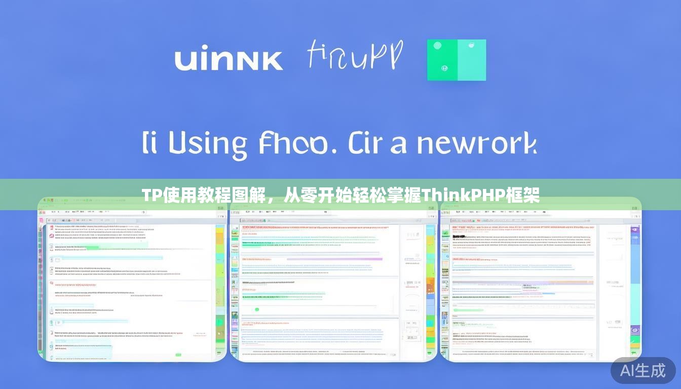 TP使用教程图解,从零开始轻松掌握ThinkPHP框架 TP使用教程图解,从零开始轻松掌握ThinkPHP框架