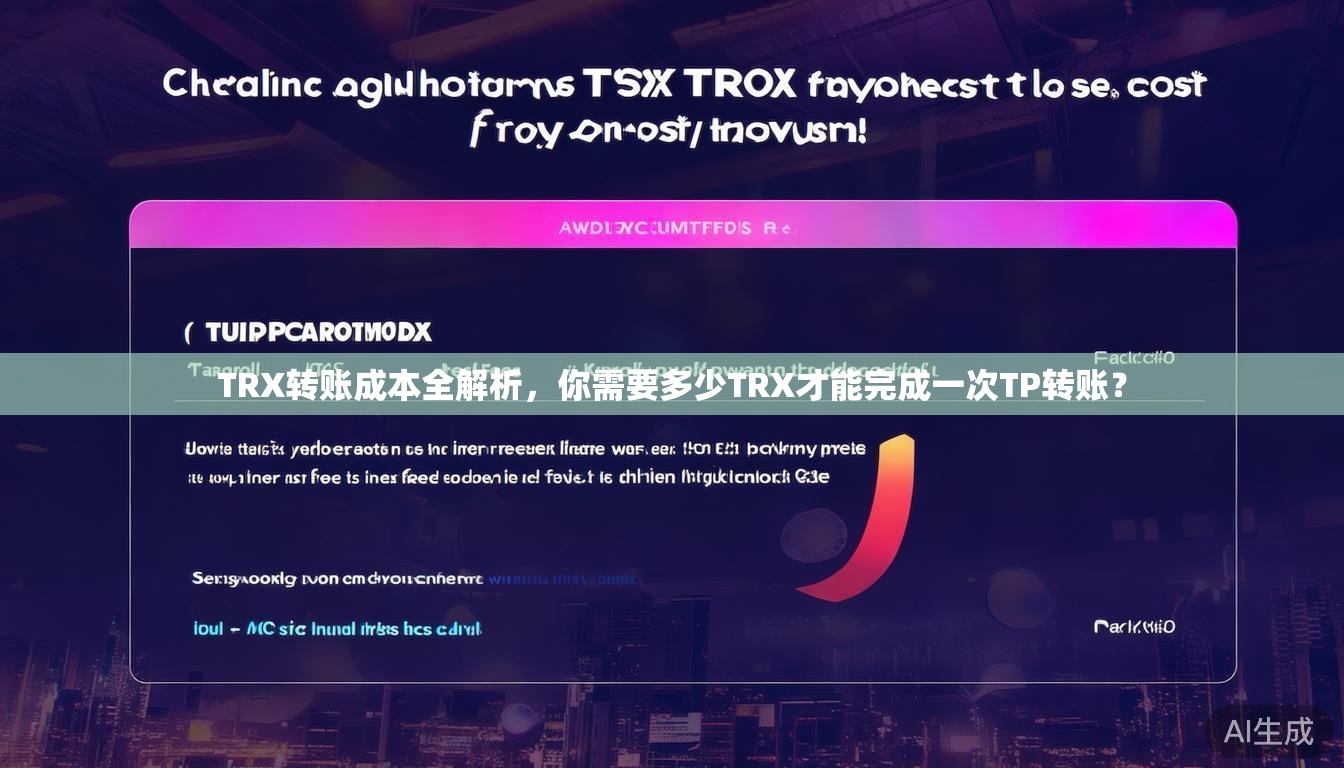 TRX转账成本全解析,你需要多少TRX才能完成一次TP转账? TRX转账成本全解析,你需要多少TRX才能完成一次TP转账?