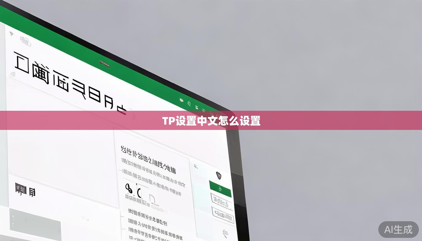 TP设置中文怎么设置 TP设置中文怎么设置