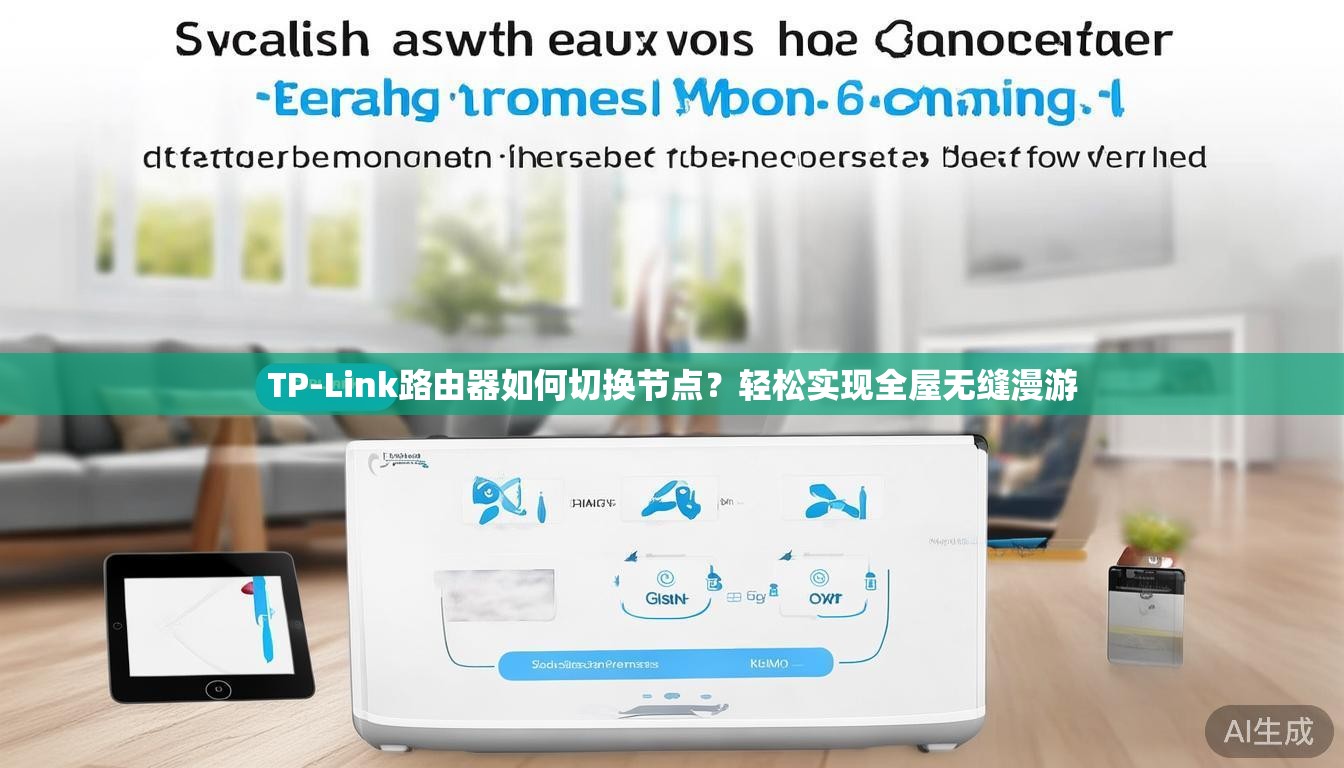 TP-Link路由器如何切换节点?轻松实现全屋无缝漫游 TP-Link路由器如何切换节点?轻松实现全屋无缝漫游