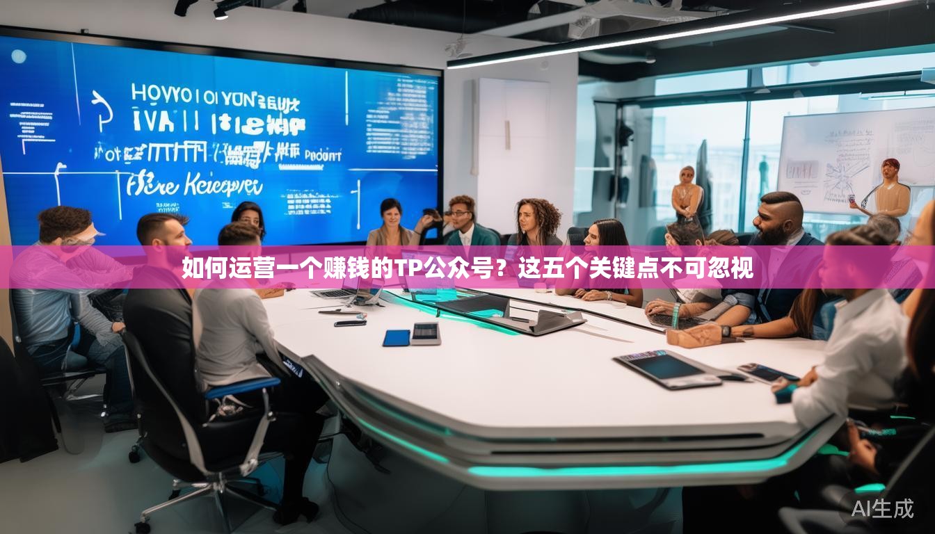 如何运营一个赚钱的TP公众号？这五个关键点不可忽视