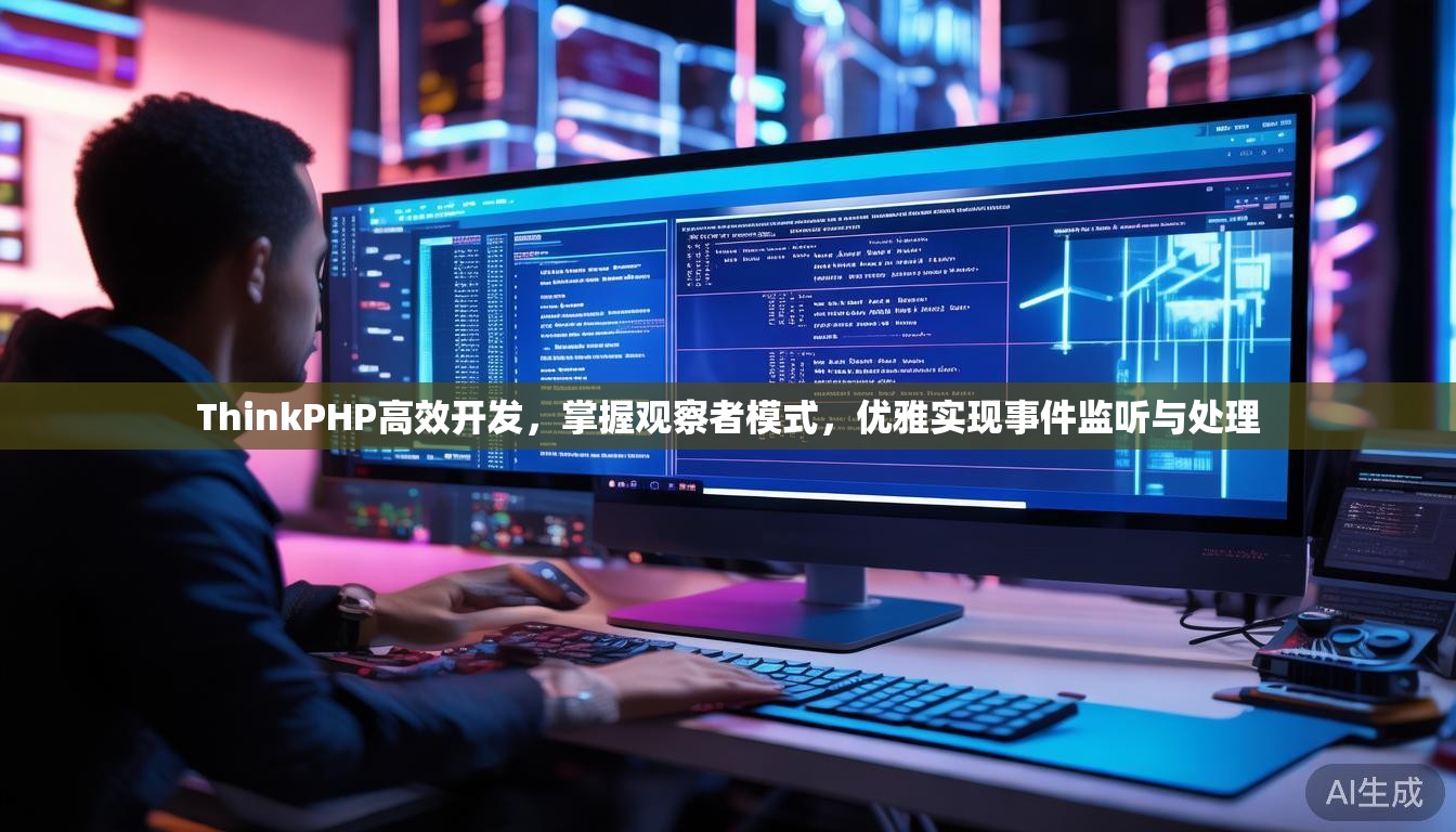 ThinkPHP高效开发，掌握观察者模式，优雅实现事件监听与处理