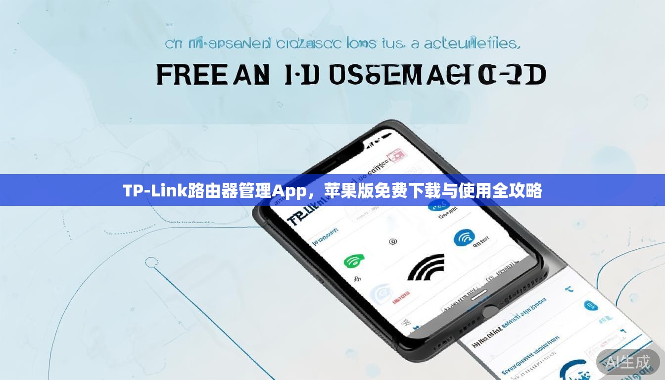 TP-Link路由器管理App,苹果版免费下载与使用全攻略 TP-Link路由器管理App,苹果版免费下载与使用全攻略