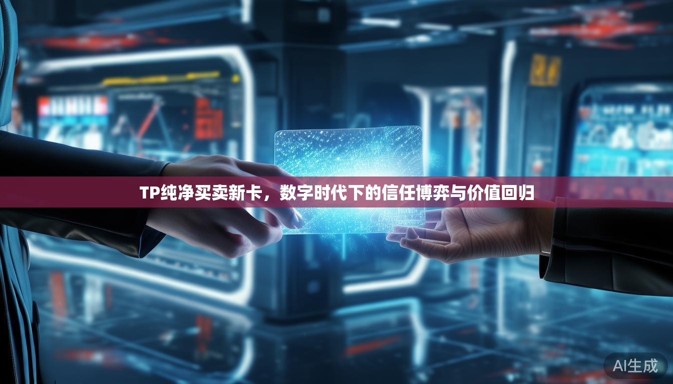 TP纯净买卖新卡，数字时代下的信任博弈与价值回归