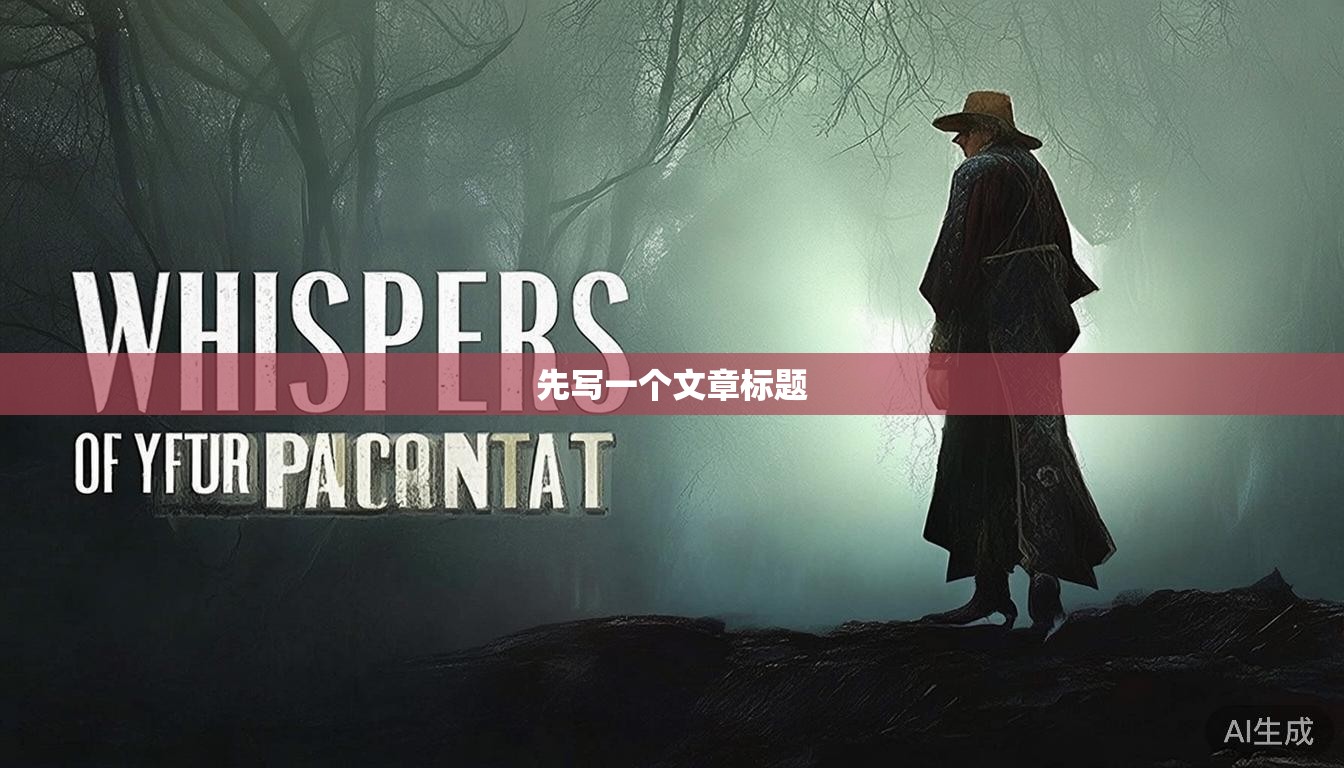 先写一个文章标题 先写一个文章标题