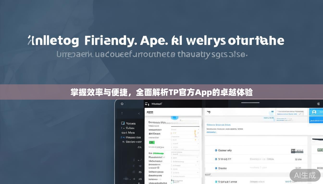 掌握效率与便捷，全面解析TP官方App的卓越体验