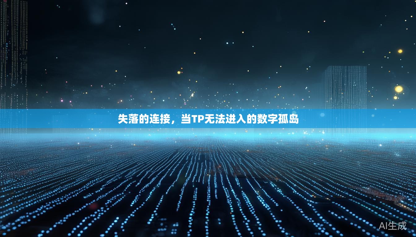 失落的连接,当TP无法进入的数字孤岛 失落的连接,当TP无法进入的数字孤岛