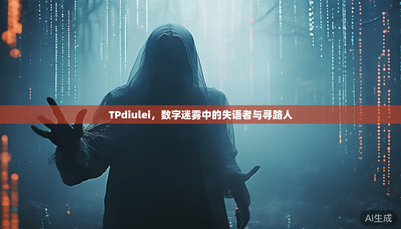 TPdiulei，数字迷雾中的失语者与寻路人