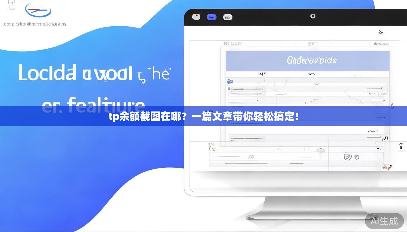 tp余额截图在哪？一篇文章带你轻松搞定！