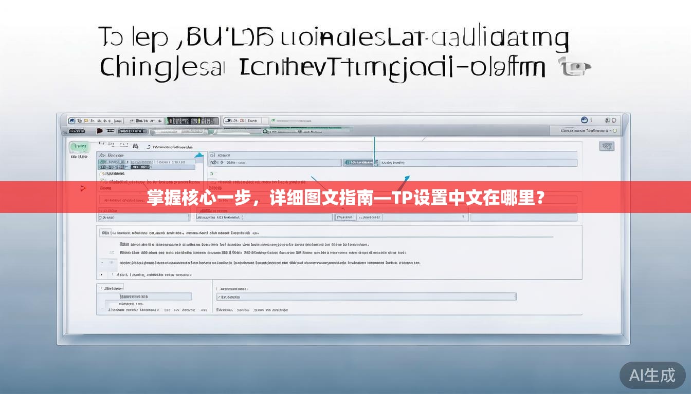 掌握核心一步，详细图文指南—TP设置中文在哪里？