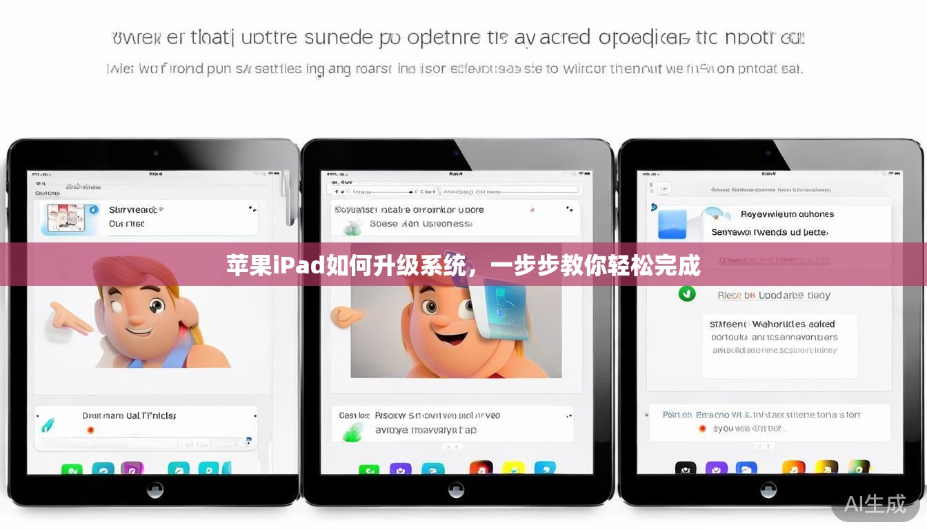 苹果iPad如何升级系统，一步步教你轻松完成